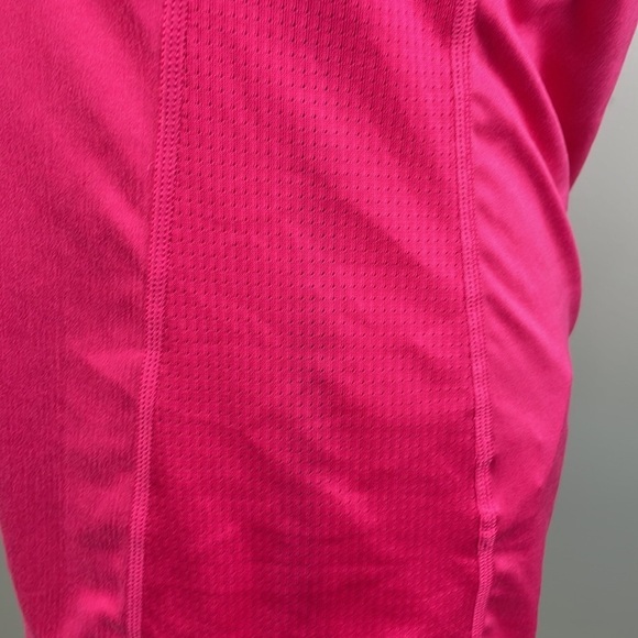 Nike Miler Running Dri-Fit Shirt Women Medium Short Sleeve Pink/Orange - Picture 7 of 13